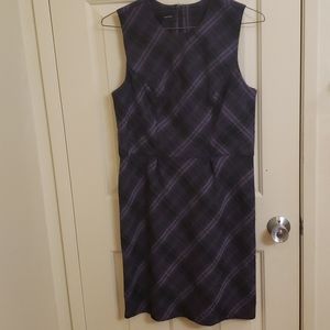 Maurice's Black and Purple Plaid Dress